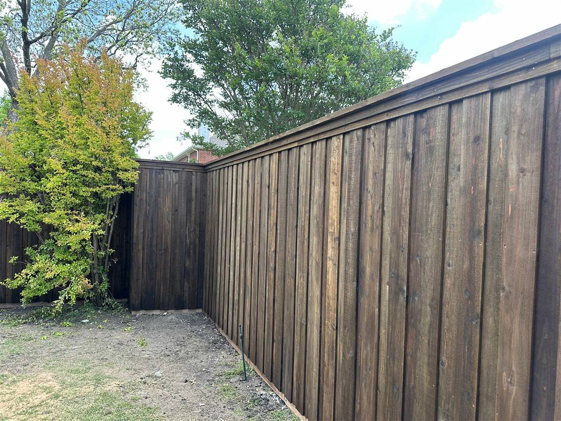 Fence installation in McKinney, TX