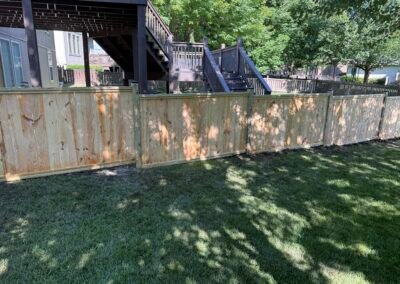 Treated Pine Fence in Olathe