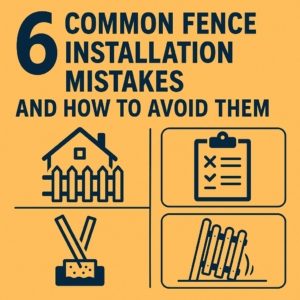 6 Common Fence Installation Mistakes and How to Avoid Them