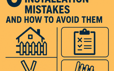 6 Common Fence Installation Mistakes and How to Avoid Them
