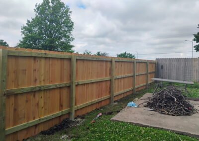 Privacy fence in Spring Hill